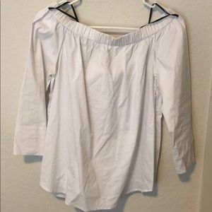 Off the shoulder blouse